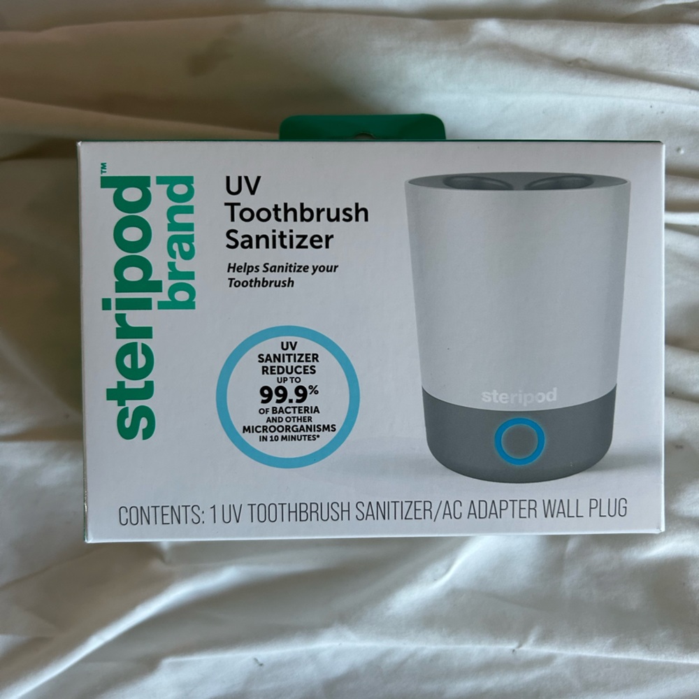 Steripod UV Toothbrush Sanitizer